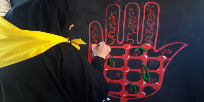 جلوه‌های ماندگار مسیر پیاده‌‌روی اربعین از نگاه هنرمندان
