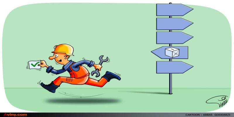 کاریکاتور تولیدی سایت شهید آوینی - شماره 6