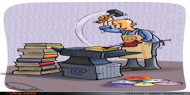 کاریکاتور تولیدی سایت شهید آوینی - شماره 155