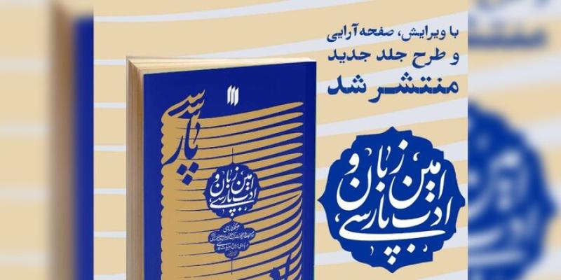 ویرایش جدید کتاب «امین زبان و ادب پارسی» منتشر شد